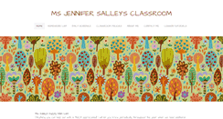 Desktop Screenshot of msjennifersalleysclassroom.weebly.com