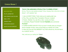 Tablet Screenshot of greenstone7.weebly.com