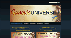 Desktop Screenshot of ganoviauniversity.weebly.com