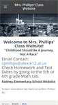 Mobile Screenshot of mrsphillipsclass.weebly.com