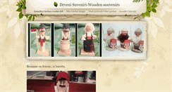 Desktop Screenshot of drvenisuveniri.weebly.com