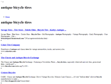 Tablet Screenshot of antiquebicycletires.weebly.com