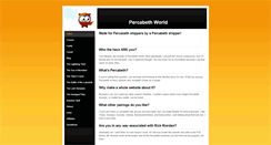 Desktop Screenshot of percabethworld.weebly.com
