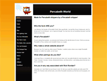 Tablet Screenshot of percabethworld.weebly.com