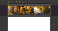 Desktop Screenshot of learnmandarin32.weebly.com