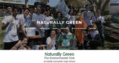 Desktop Screenshot of naturallygreen.weebly.com