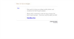 Desktop Screenshot of howto-growgrapes.weebly.com