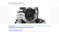 Desktop Screenshot of buisnesselectircityprices.weebly.com
