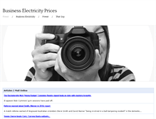 Tablet Screenshot of buisnesselectircityprices.weebly.com