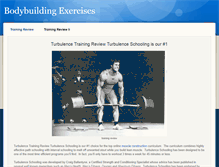 Tablet Screenshot of bodybuilding-exercises.weebly.com