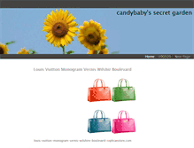 Tablet Screenshot of candybaby.weebly.com