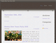 Tablet Screenshot of bostonsbestnewyearseveparty.weebly.com