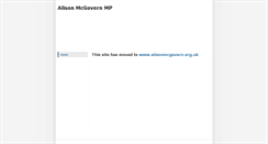 Desktop Screenshot of alisonmcgovern.weebly.com
