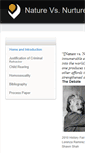Mobile Screenshot of naturevsnurturedebate.weebly.com