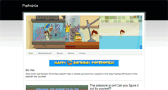 Desktop Screenshot of blogpoptropica.weebly.com