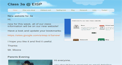 Desktop Screenshot of 3aeisp.weebly.com