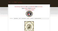 Desktop Screenshot of gulfcoastleadershipsociety.weebly.com