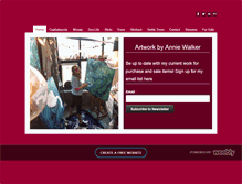 Tablet Screenshot of anniewalkerart.weebly.com