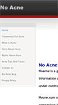 Mobile Screenshot of noacne.weebly.com