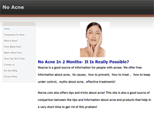 Tablet Screenshot of noacne.weebly.com