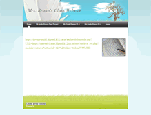 Tablet Screenshot of mrsbraunatmesa.weebly.com