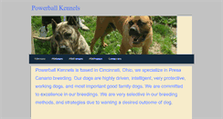 Desktop Screenshot of pbkennels.weebly.com
