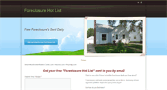 Desktop Screenshot of foreclosuredeals.weebly.com