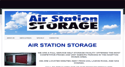 Desktop Screenshot of airstationstoragevb.weebly.com