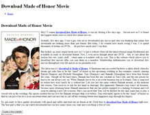 Tablet Screenshot of downloadmade-of-honor-movie.weebly.com