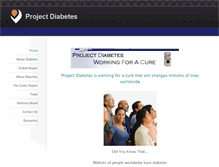 Tablet Screenshot of projectdiabetes.weebly.com