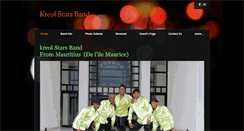 Desktop Screenshot of kreolstarsband.weebly.com