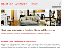 Tablet Screenshot of apartmentsarajevo.weebly.com