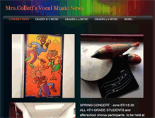 Tablet Screenshot of mrscollettwesmusic.weebly.com