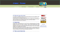 Desktop Screenshot of cyberstech.weebly.com