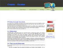 Tablet Screenshot of cyberstech.weebly.com