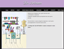 Tablet Screenshot of lartisanedumariage.weebly.com