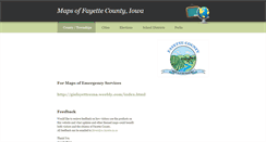 Desktop Screenshot of mapsoffayettecountyiowa.weebly.com