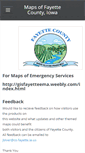 Mobile Screenshot of mapsoffayettecountyiowa.weebly.com