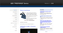Desktop Screenshot of preporodzenica.weebly.com