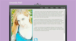 Desktop Screenshot of amandalhall.weebly.com