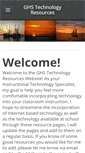 Mobile Screenshot of ghstechnologyresources.weebly.com