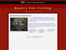 Tablet Screenshot of kountrykidsclothing.weebly.com