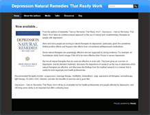 Tablet Screenshot of depressionbook.weebly.com