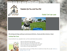 Tablet Screenshot of jubileepetsitting.weebly.com