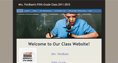 Desktop Screenshot of fordham.weebly.com