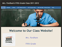 Tablet Screenshot of fordham.weebly.com