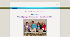 Desktop Screenshot of brialluwelshspringersandtibbies.weebly.com