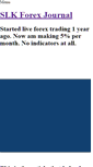 Mobile Screenshot of forexjournal.weebly.com