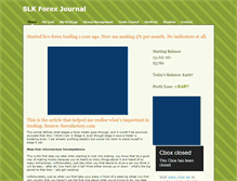 Tablet Screenshot of forexjournal.weebly.com