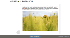 Desktop Screenshot of melissajrobinson.weebly.com